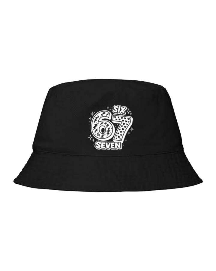 67 designs Bucket hat Fishman hat cap Black 1