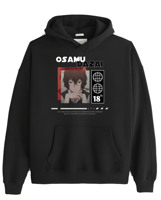 Bungo Stray Dogs One Size hoodie Black 1