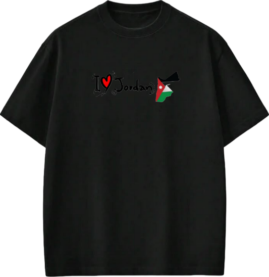 Jordan t- shirt Oversize Black  1
