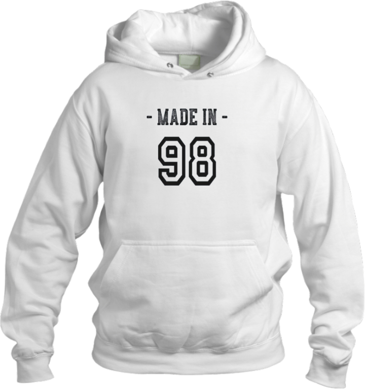 age Oversize Hoodie White 98