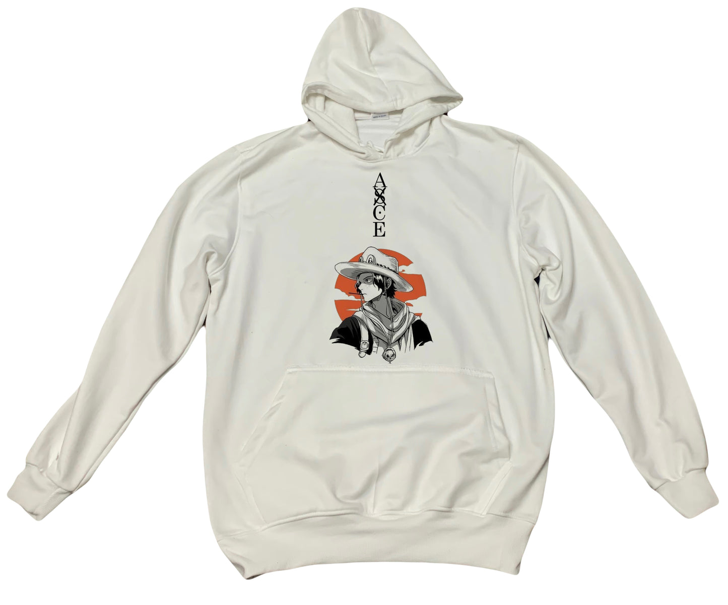 one piece One Size hoodie White 1