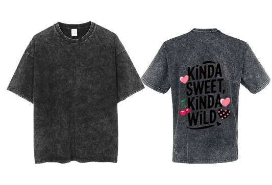Generic t- shirt One Size Washed Back 1