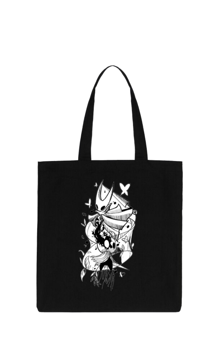 Hollow Knight tote bag Black 1