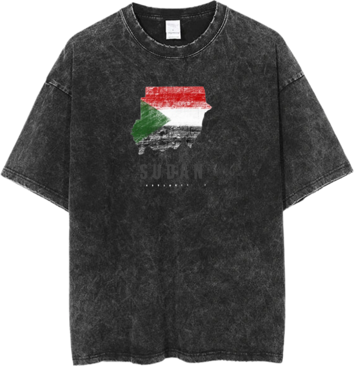 Sudan One Size t- shirt Washed  1