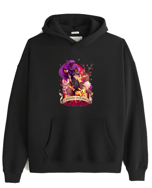 Harry Potter One Size hoodie Black 1