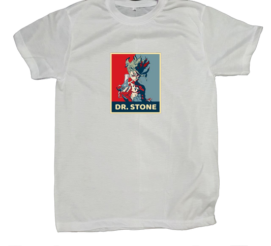 Dr. Stone t- shirt fat White 2
