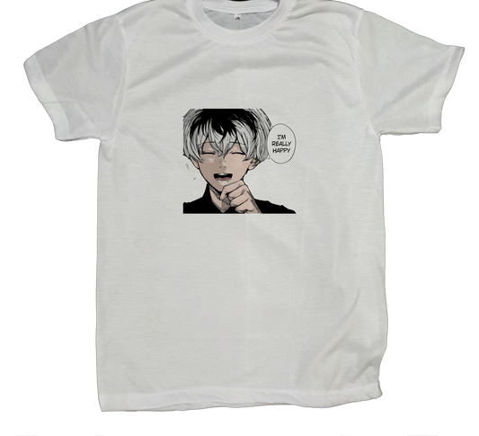 Tokyo ghoul t- shirt fat White 1