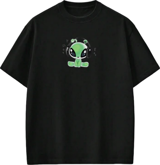 aliens One Size t- shirt Black  1