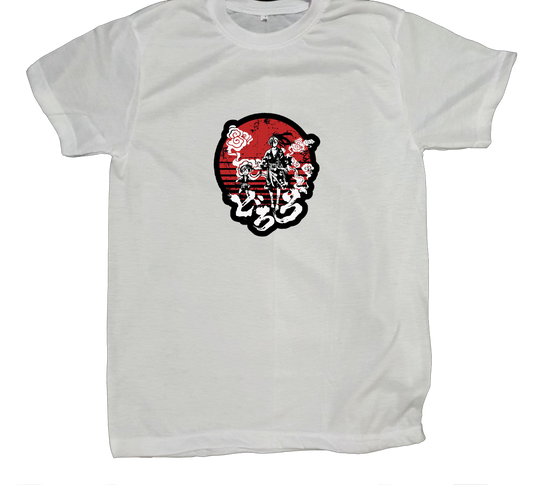 Dororo t- shirt fat White 1