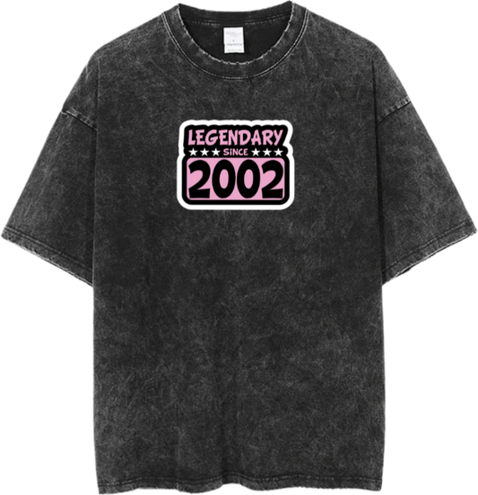 age t- shirt Washed 2002