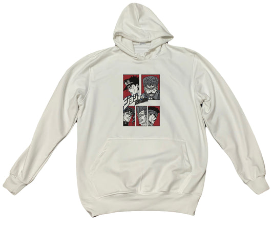 JoJo's Bizarre Adventure One Size hoodie White 1