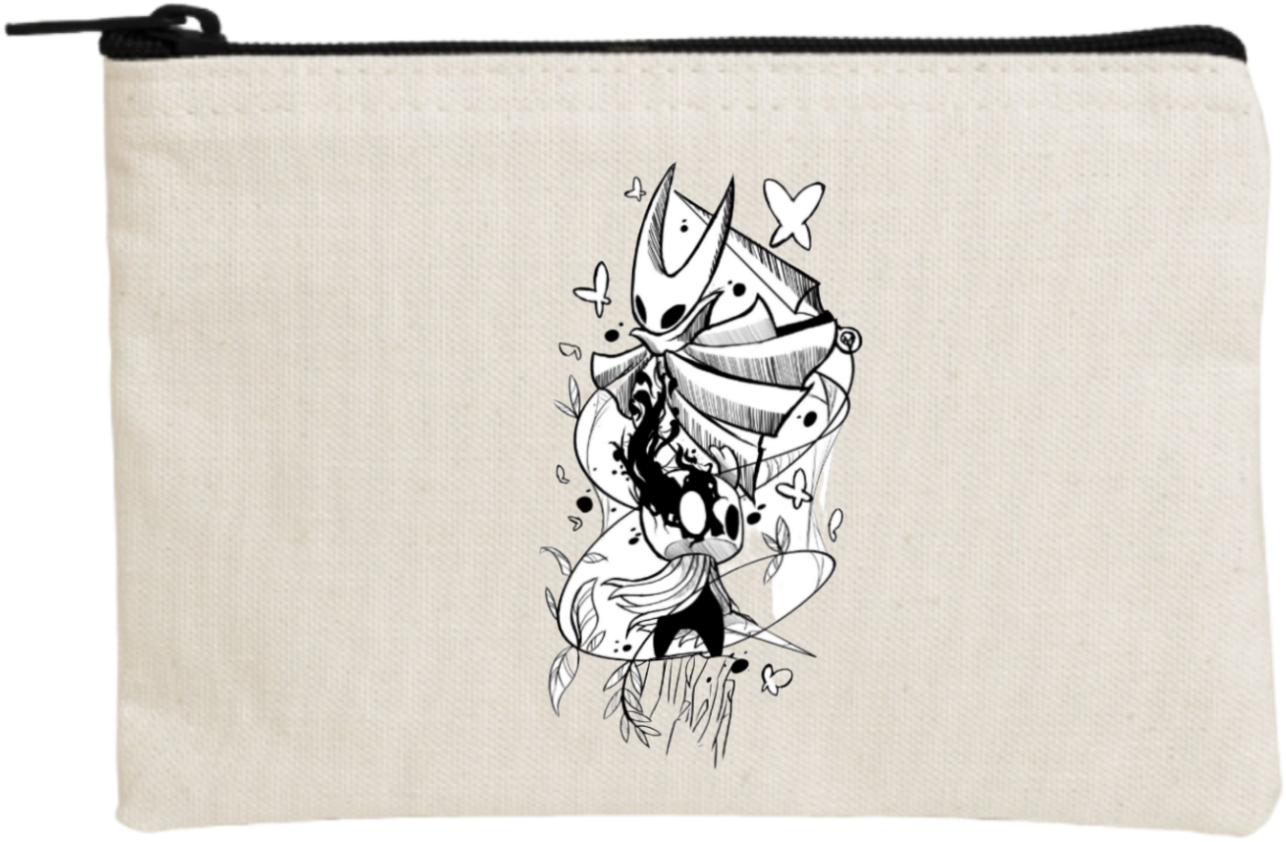 Hollow Knight wallet pencil case Beige 1