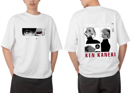 Tokyo ghoul t- shirt One Size White Back 1