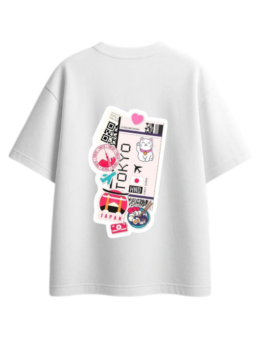 travel travellar t- shirt White Back 1