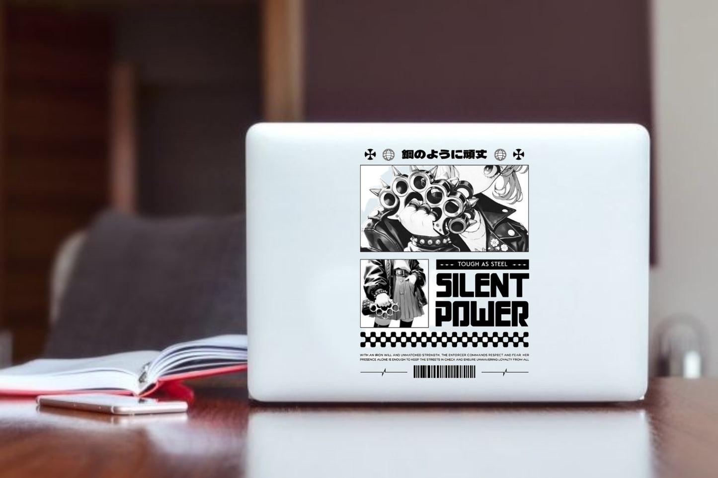 RANDOM ANIME GIRL Laptop Sticker 1
