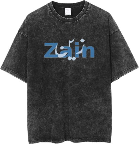 names t- shirt One Size Washed Zain 1