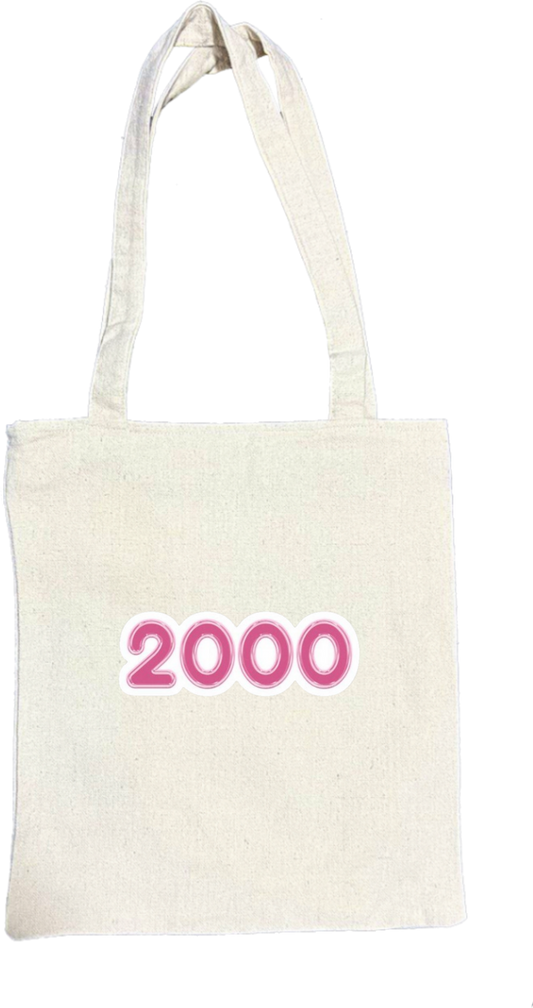age tote bag Beige 2000