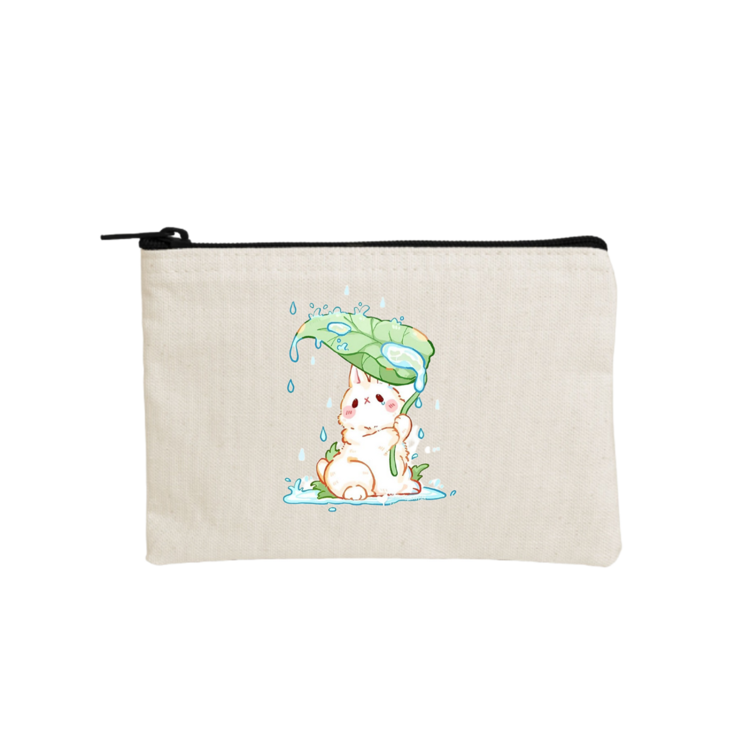 bunny wallet pencil case Beige 1