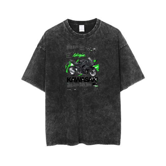 MOTOR CYCLE t- shirt One Size Washed 1