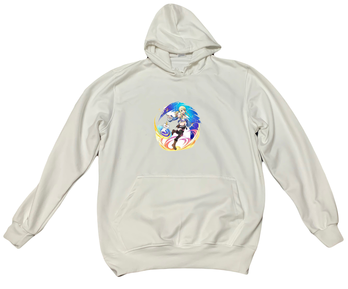 fairy tail One Size hoodie White 1