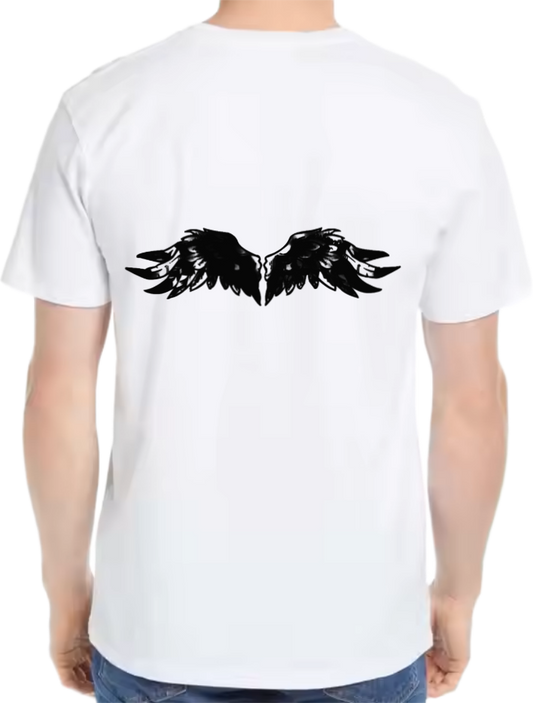 Goth  Oversize t- shirt  White Back 1