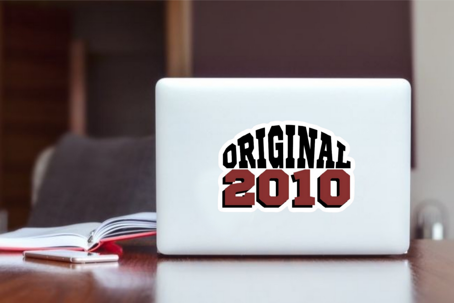 age Laptop Sticker 2010