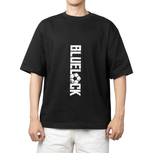 blue lock t- shirt One Size Black 18