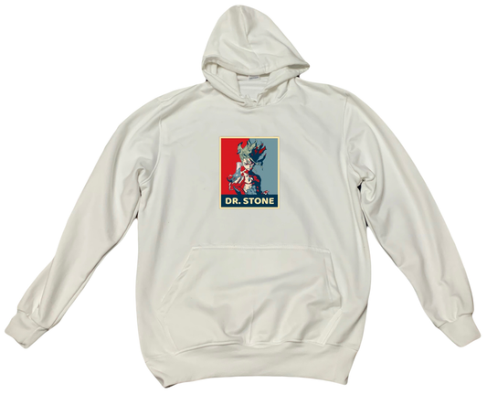 Dr. Stone Size hoodie White 3
