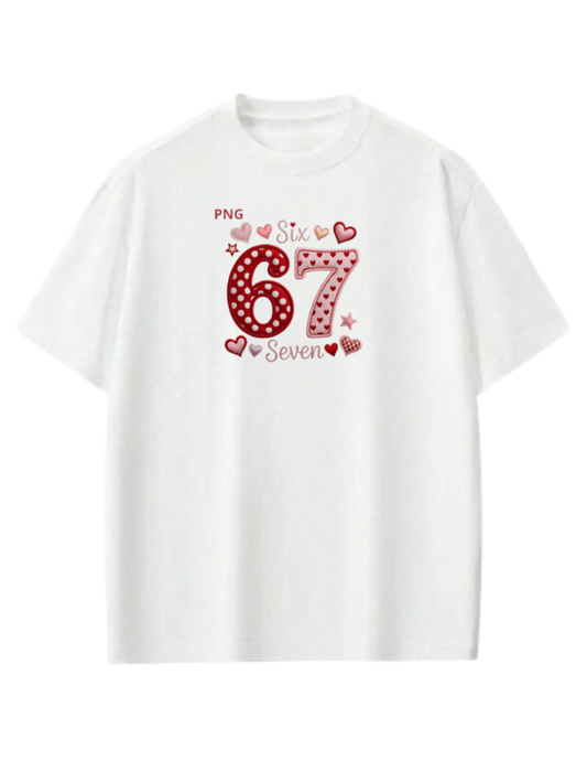 67 designs One Size t- shirt White 1