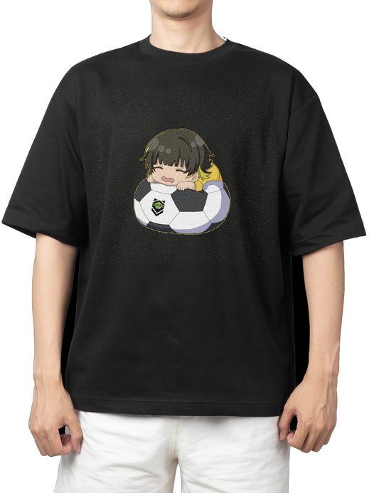 blue lock t- shirt One Size Black 1