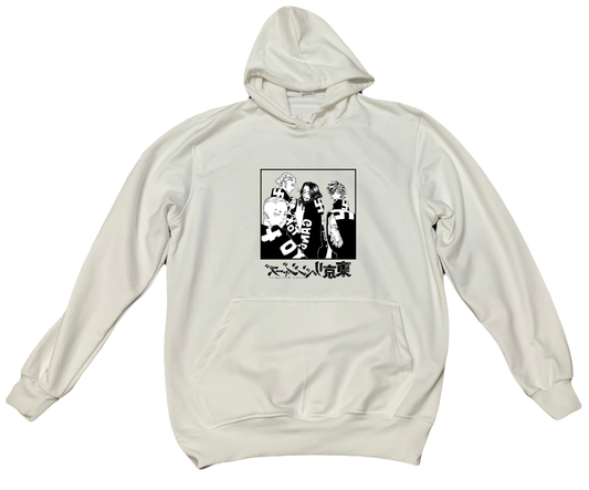 Tokyo Revengers One Size hoodie White 1