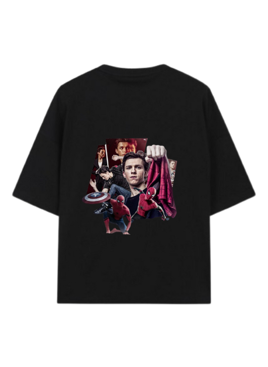 Spiderman t- shirt One Size Black Back 1