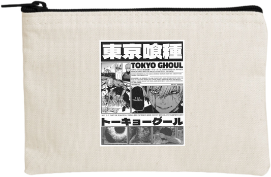 Tokyo ghoul wallet pencil case Beige 1