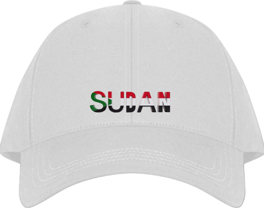 Sudan Baseball cap White 1