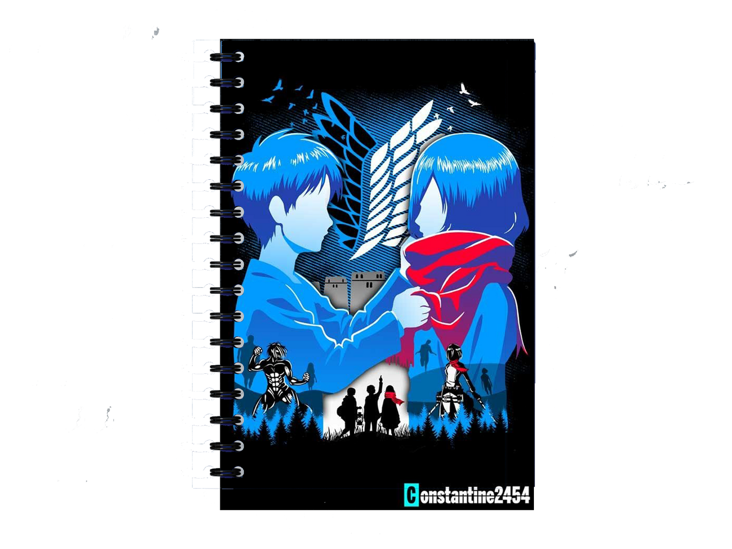Attack on Titan Notebook A5 1