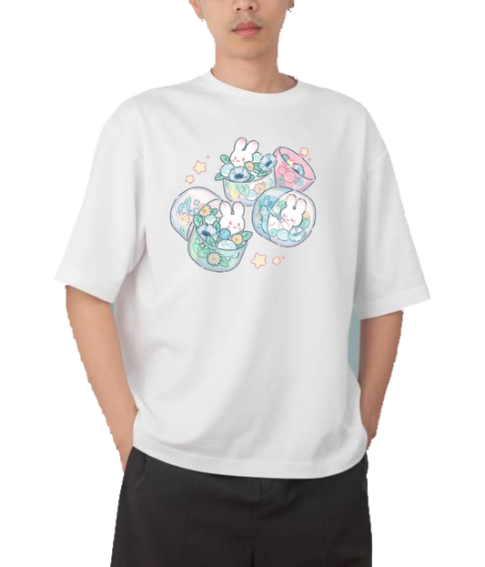bunny One Size t- shirt White 1