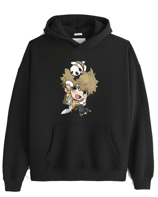 blue lock One Size hoodie Black 1