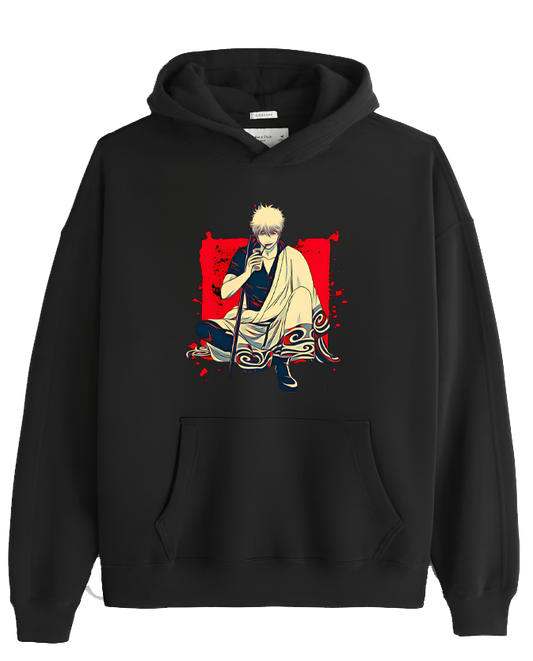 gintama One Size hoodie Black 1