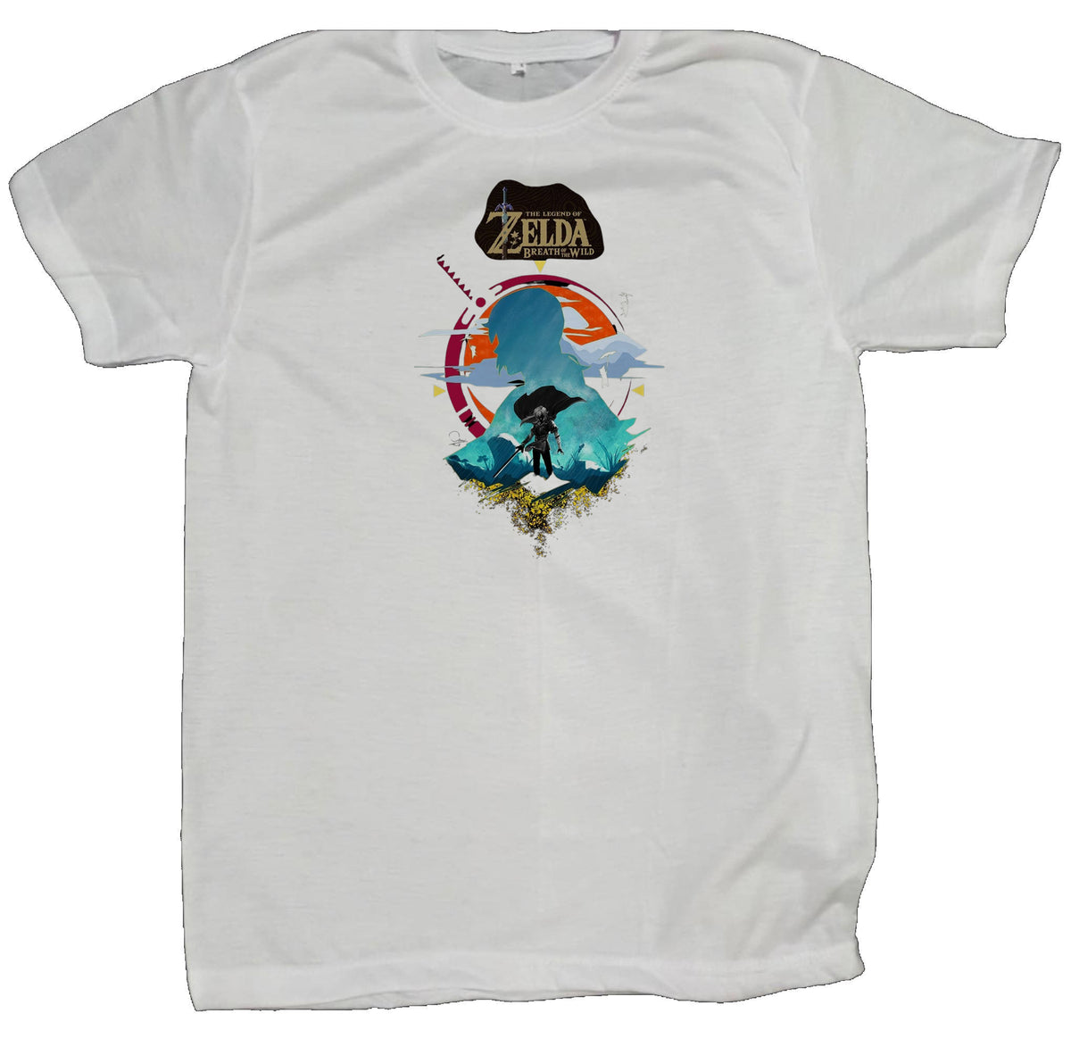 The Legend of Zelda t-shirt fit White 1