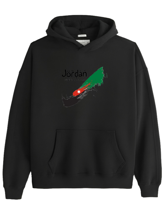 Jordan Oversize Hoodie Black 1