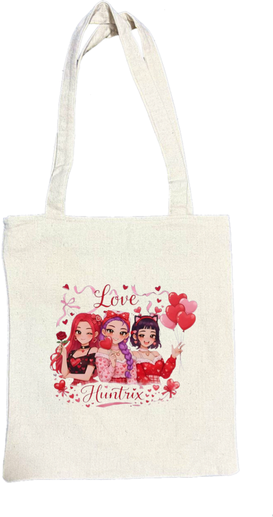 Hunterix kpop tote bag Beige 1