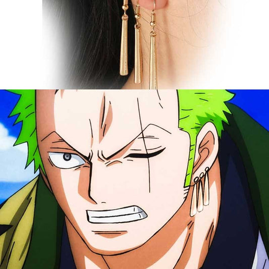 One Piece Roronoa Zoro Ear Accessory Earrings Anime Cosplay