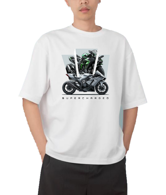 MOTOR CYCLE t- shirt One Size White 1