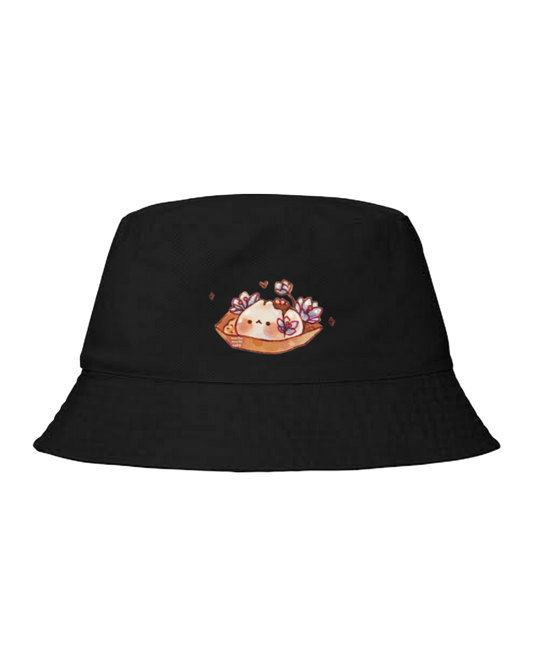 bunny Bucket hat Fishman hat cap Black 1
