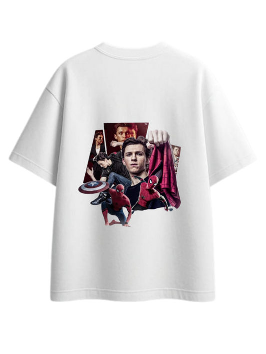 Spiderman t- shirt One Size White Back 1