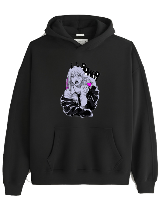 Chainsaw Man One Size hoodie Black 1