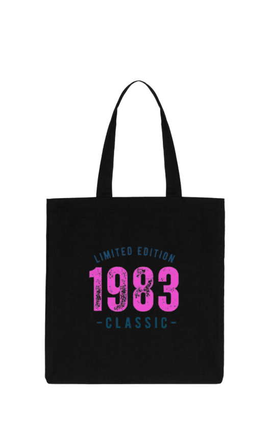 age tote bag Black 1983