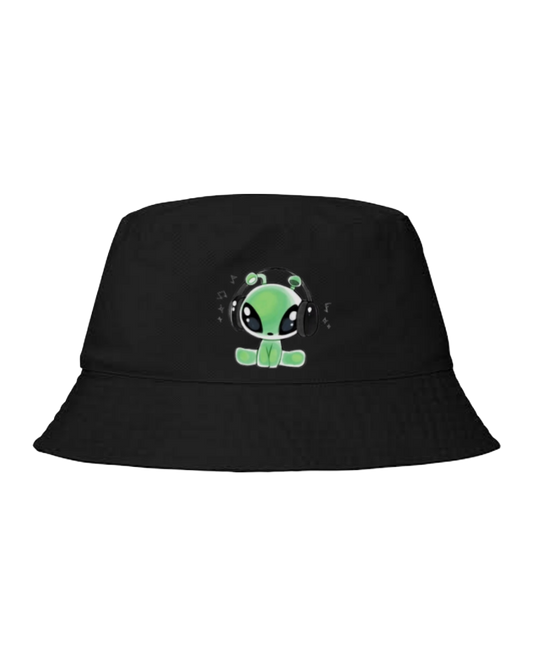 aliens Bucket hat Fishman hat cap Black 1