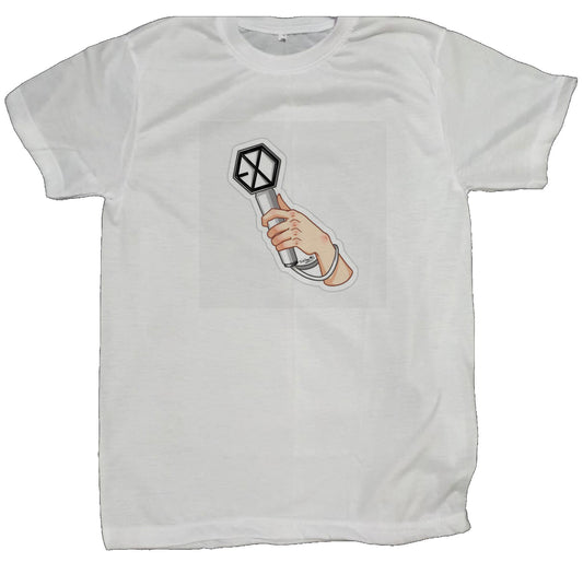 EXO t- shirt fat White 1