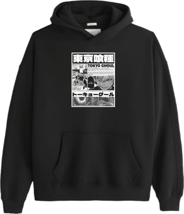 Tokyo Ghoul One Size hoodie Black 1